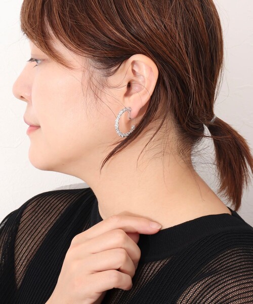 NOLLEY’S（ノーリーズ）の「ガタメタルビーズNEWイヤリング（イヤリング・レディース・シルバー/ゴールド・FREE）」の11枚目の写真