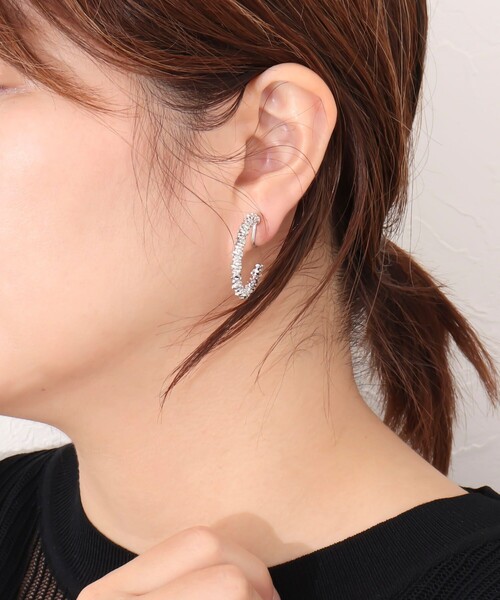 NOLLEY’S（ノーリーズ）の「ガタメタルビーズNEWイヤリング（イヤリング・レディース・シルバー/ゴールド・FREE）」の12枚目の写真