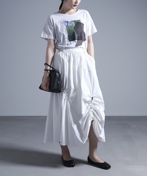 コラージュプリントTシャツ』（Tシャツ/カットソー）｜kOhAKU