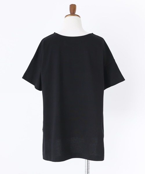 kOhAKU(コハク)の「コラージュプリントTシャツ(Tシャツ/カットソー・レディース・ブラック/オフホワイト・1/2)」の20枚目の写真