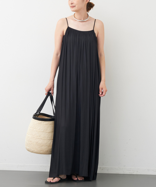Deuxieme Classe(ドゥーズィエムクラス)の「Camisole Dress(ワンピース・レディース・ブラック/カーキ/レッド・36/38)」の7枚目の写真