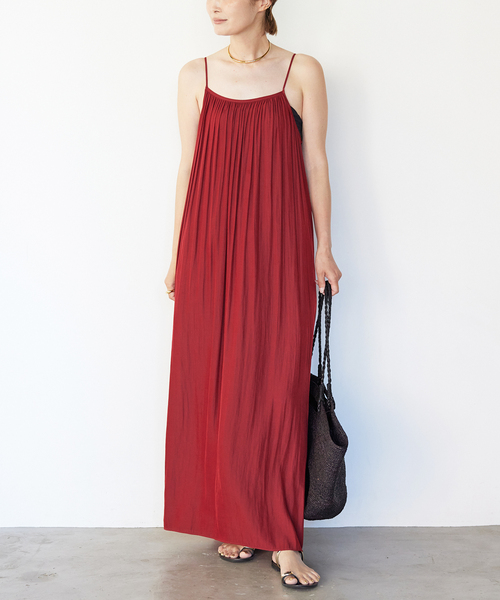 Deuxieme Classe(ドゥーズィエムクラス)の「Camisole Dress(ワンピース・レディース・ブラック/カーキ/レッド・36/38)」の15枚目の写真