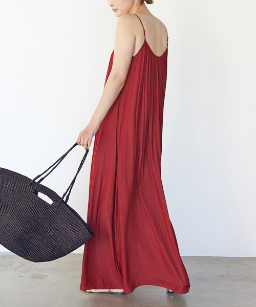 Deuxieme Classe(ドゥーズィエムクラス)の「Camisole Dress(ワンピース・レディース・ブラック/カーキ/レッド・36/38)」の17枚目の写真