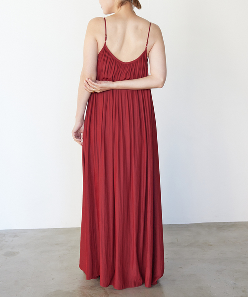 Deuxieme Classe(ドゥーズィエムクラス)の「Camisole Dress(ワンピース・レディース・ブラック/カーキ/レッド・36/38)」の18枚目の写真