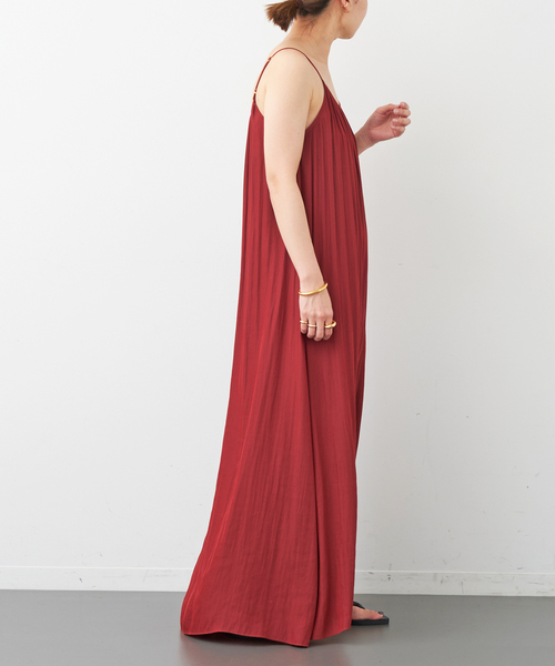 Deuxieme Classe(ドゥーズィエムクラス)の「Camisole Dress(ワンピース・レディース・ブラック/カーキ/レッド・36/38)」の21枚目の写真