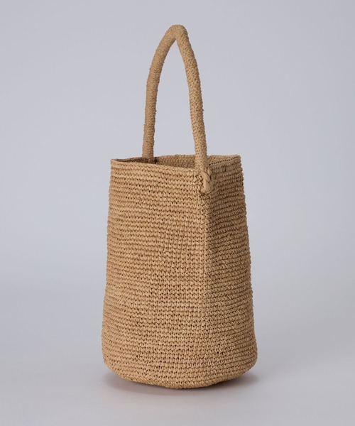 MADE IN MADA（メイドインマダ）の「BARNYARDSTORM / MADE IN MADA(メイド イン マダ) NAIVOバケツバッグ（トートバッグ・レディース・ブラウン/ライトグレー・FREE）」の20枚目の写真