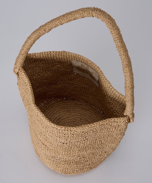 MADE IN MADA（メイドインマダ）の「BARNYARDSTORM / MADE IN MADA(メイド イン マダ) NAIVOバケツバッグ（トートバッグ・レディース・ブラウン/ライトグレー・FREE）」の15枚目の写真