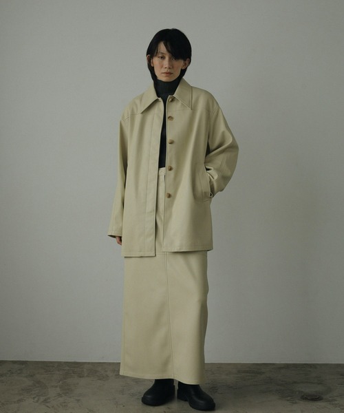 anuke（アンヌーク）の「Ecoleather Tight Skirt（スカート）」 - WEAR