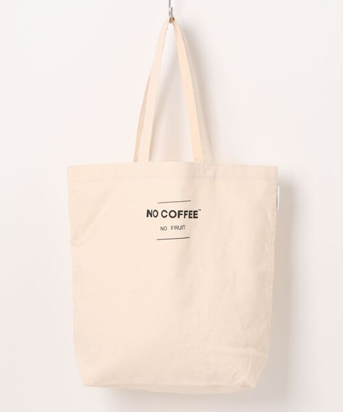 NO COFFEE（ノーコーヒー）の「/FRUIT OF THE LOOM x NO COFFEE/トートバッグ（トートバッグ・レディース・ホワイト系その他3/ブラック系その他/ホワイト系その他2/ブラック系その他3/ブラック系その他2/ホワイト系その他・FREE）」の3枚目の写真