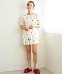 gelato pique ストロベリー柄 パジャマ gelato pique（ジェラートピケ）の「ストロベリー柄Tシャツ