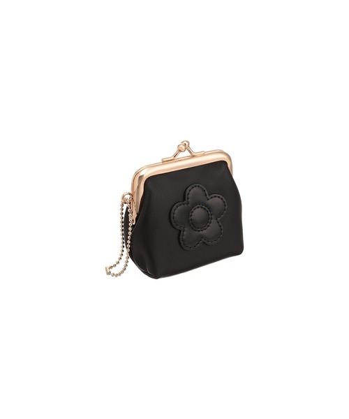 MARY QUANT（マリークワント）の「シンプルデイジーマーク２ ガマ口ポーチミニ（ポーチ・レディース・ブラック/フューシャピンク/ライトブルー/ピンク系その他/アイボリー/ブラック×ホワイト・FREE）」の10枚目の写真