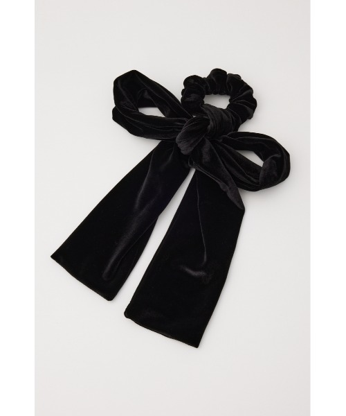 rienda（リエンダ）の「マルチビッグベロアロープ（ヘアゴム・レディース・ブラック/ブルー/グレー・FREE）」の2枚目の写真