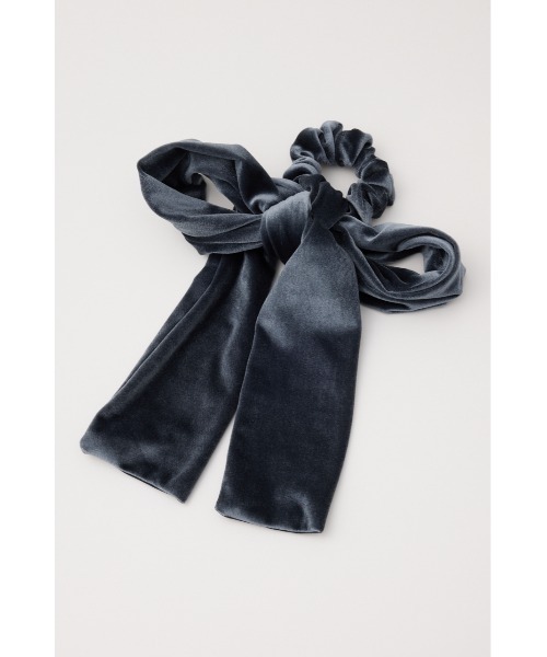 rienda（リエンダ）の「マルチビッグベロアロープ（ヘアゴム・レディース・ブラック/ブルー/グレー・FREE）」の9枚目の写真