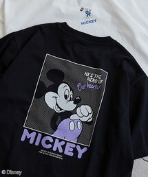 coen限定／Disney（ディズニー）バックプリントTシャツ