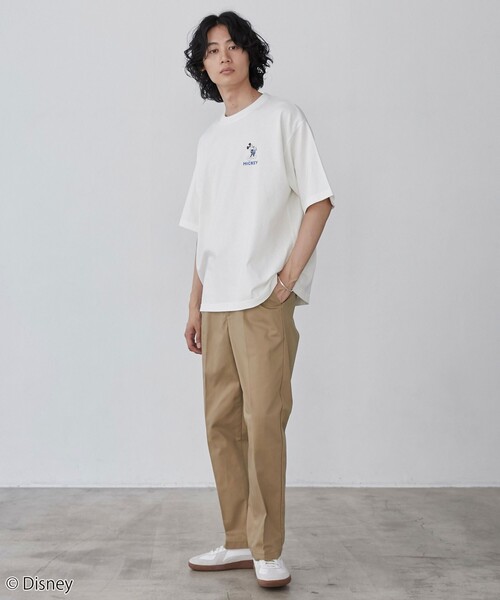 Disney（ディズニー）の「coen限定／Disney（ディズニー）バックプリントTシャツ（Tシャツ/カットソー・メンズ・ホワイト/ベージュ/ブラック・L/XL/S/M）」の22枚目の写真