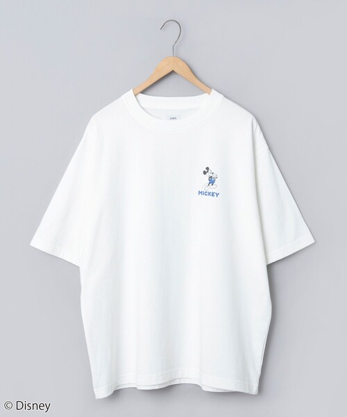 Disney（ディズニー）の「coen限定／Disney（ディズニー）バックプリントTシャツ（Tシャツ/カットソー・メンズ・ホワイト/ベージュ/ブラック・L/XL/S/M）」の6枚目の写真