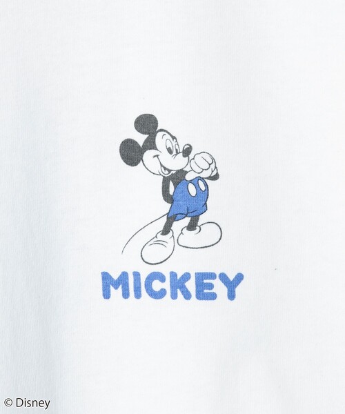 Disney（ディズニー）の「coen限定／Disney（ディズニー）バックプリントTシャツ（Tシャツ/カットソー・メンズ・ホワイト/ベージュ/ブラック・L/XL/S/M）」の8枚目の写真
