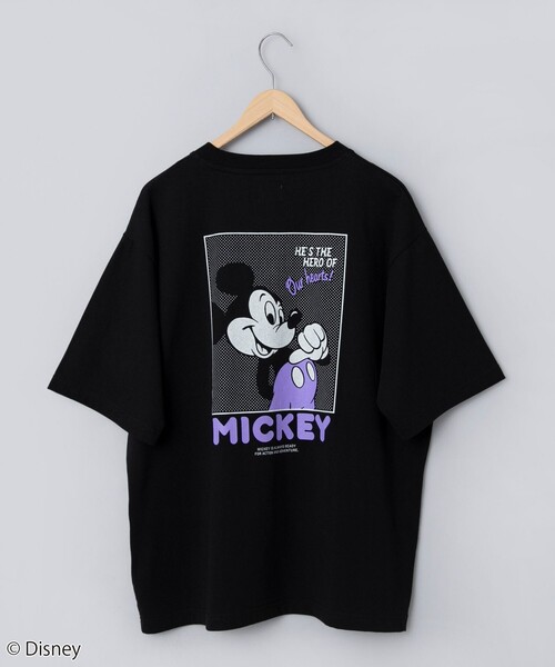 Disney（ディズニー）の「coen限定／Disney（ディズニー）バックプリントTシャツ（Tシャツ/カットソー・メンズ・ホワイト/ベージュ/ブラック・L/XL/S/M）」の11枚目の写真