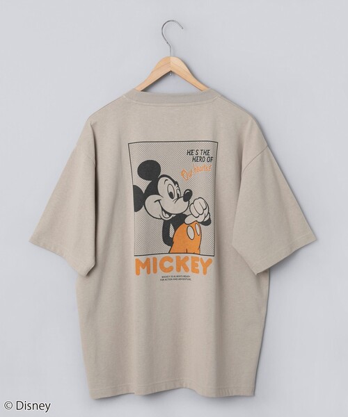 Disney（ディズニー）の「coen限定／Disney（ディズニー）バックプリントTシャツ（Tシャツ/カットソー・メンズ・ホワイト/ベージュ/ブラック・L/XL/S/M）」の15枚目の写真
