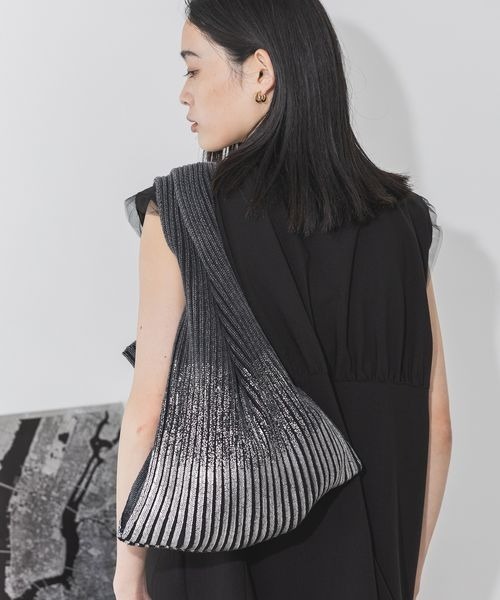 JEANASIS（ジーナシス）の「ポーチツキハクニットトート/140273（トートバッグ・レディース・ブラック系その他/ホワイト系その他・FREE）」の20枚目の写真