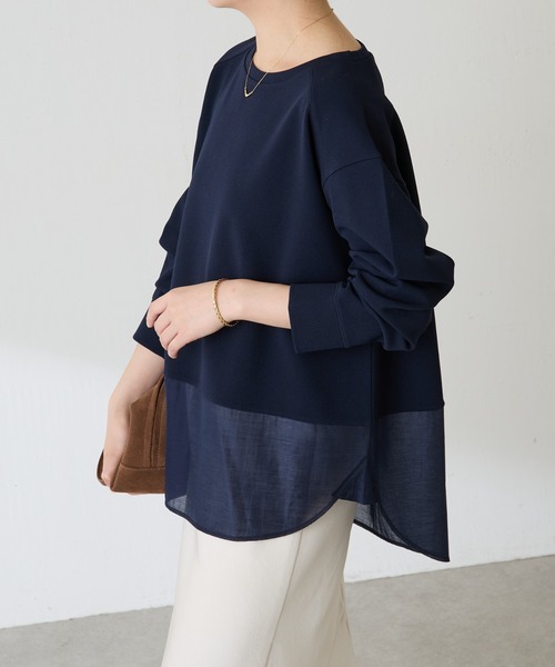 セール】ジョーゼットロンTEE/WEB限定（Tシャツ/カットソー）｜COLLAGE