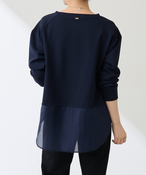 【新品】COLLAGE ミントカラー カットソー　ジョーゼットロンT COLLAGE GALLARDAGALANTE｜ジョーゼットロンTEE | Rakuten