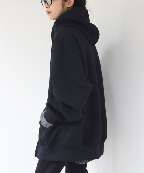 AP STUDIO（エーピーストゥディオ）の「TR DBR ビッグパーカー（パーカー・レディース・ブラック・FREE）」の17枚目の写真