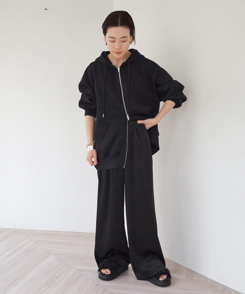 AP STUDIO（エーピーストゥディオ）の「TR DBR ビッグパーカー（パーカー・レディース・ブラック・FREE）」の5枚目の写真