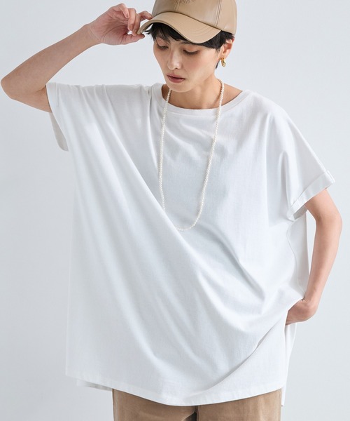 セール】BARNYARDSTORM / スリットロングT（Tシャツ/カットソー