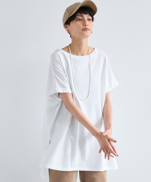 セール】BARNYARDSTORM / スリットロングT（Tシャツ/カットソー