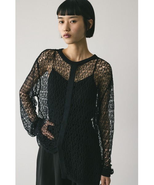 セール】レースクロシェニット（ニット/セーター）｜STYLEMIXER