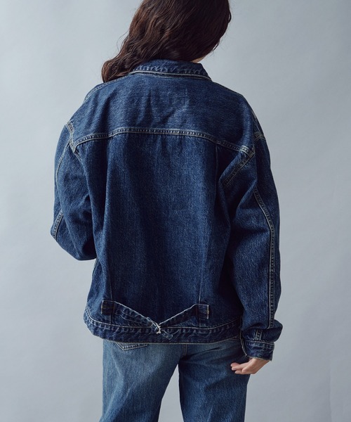 ai no de(アイノデ)の「【ai no de】utano 箔Gジャン(ブルゾン・レディース・ネイビー・LARGE)」の3枚目の写真