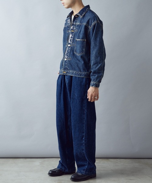 ai no de(アイノデ)の「【ai no de】utano 箔Gジャン(ブルゾン・レディース・ネイビー・LARGE)」の21枚目の写真