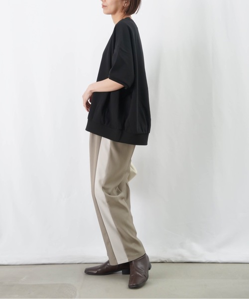 LUCA/LADY LUCK LUCA（ルカ/レディラックルカ）の「LC/LLL ラインタックパンツ（その他パンツ・レディース・ブラック/グレイッシュベージュ・36/38）」の12枚目の写真