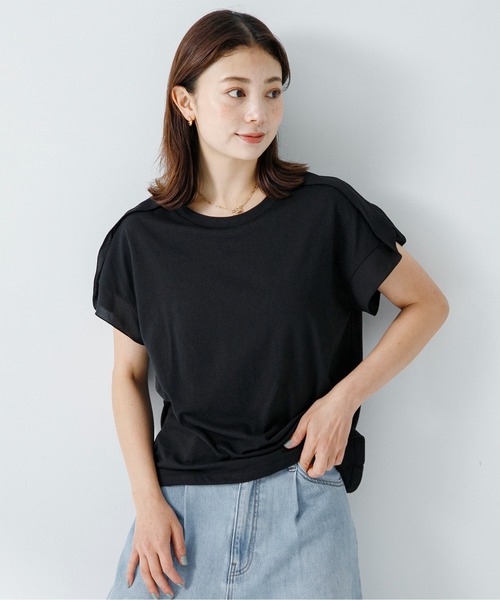 アーバンリサーチSONNY LABEL後ろボタンリネン100%プルオーバー URBAN RESEARCH Sonny Label（アーバンリサーチサニーレーベル