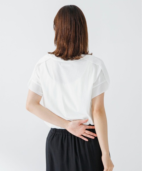 アーバンリサーチSONNY LABEL後ろボタンリネン100%プルオーバー URBAN RESEARCH Sonny Label（アーバンリサーチサニーレーベル