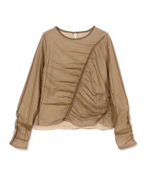 【セール】RBS / チュール アシメ ギャザー トップス（Tシャツ/カットソー）｜Ray BEAMS（レイビームス）