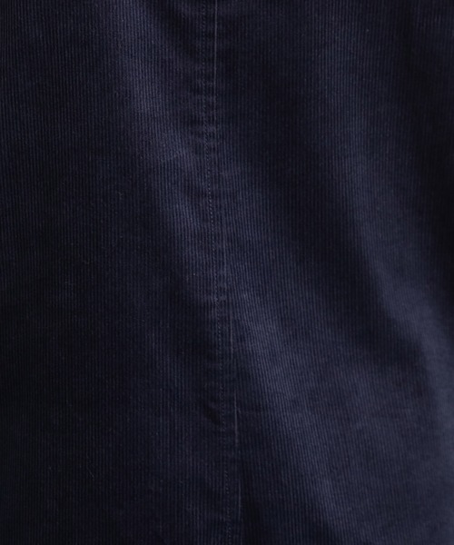 CHILD WOMAN（チャイルドウーマン）の「14Ｗコール オールインワン（サロペット/オーバーオール・レディース・ブラウン/ネイビー・FREE）」の6枚目の写真