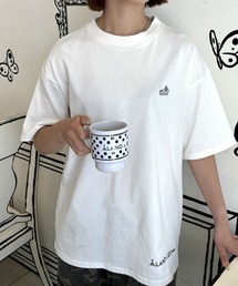 ALAND | 【UNISEX】ALAND×2DCAFE／2DケーキワッペンT(Tシャツ/カットソー)