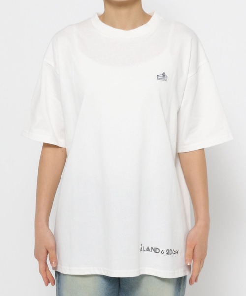 ALAND（エーランド）の「【UNISEX】ALAND×2DCAFE／2DケーキワッペンT（Tシャツ/カットソー・レディース・ホワイト/ブラック・FREE）」の14枚目の写真