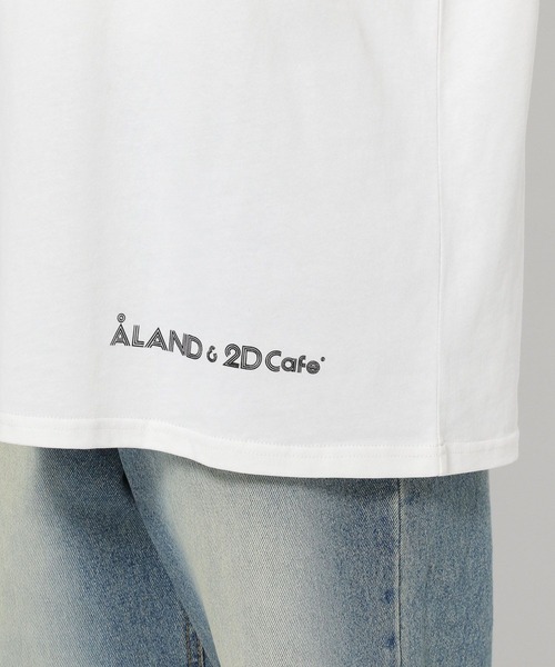 ALAND（エーランド）の「【UNISEX】ALAND×2DCAFE／2DケーキワッペンT（Tシャツ/カットソー・レディース・ホワイト/ブラック・FREE）」の7枚目の写真
