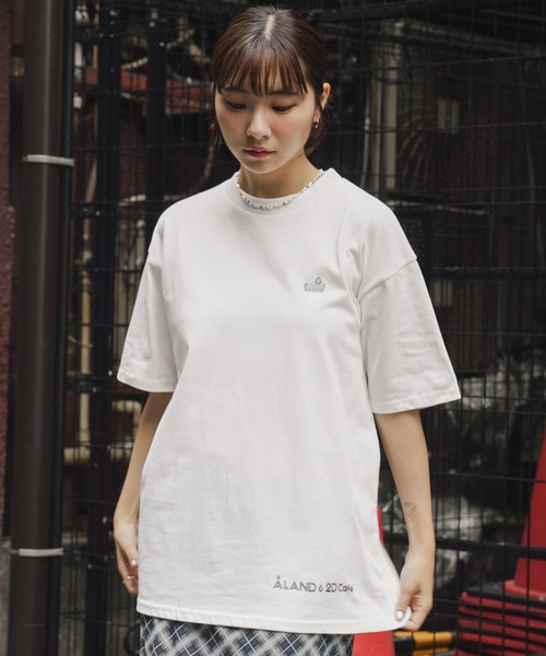 ALAND（エーランド）の「【UNISEX】ALAND×2DCAFE／2DケーキワッペンT（Tシャツ/カットソー・レディース・ホワイト/ブラック・FREE）」の19枚目の写真