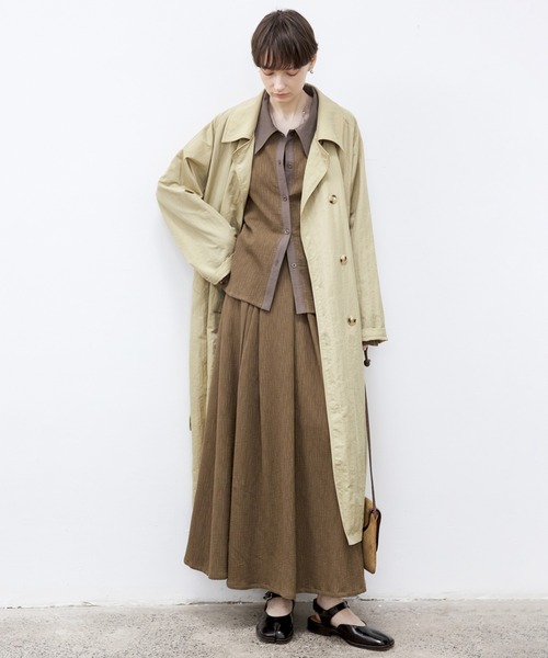 tageechita（タジチタ）の「【TAGEECHITA】軽やかシワ加工 ロング丈