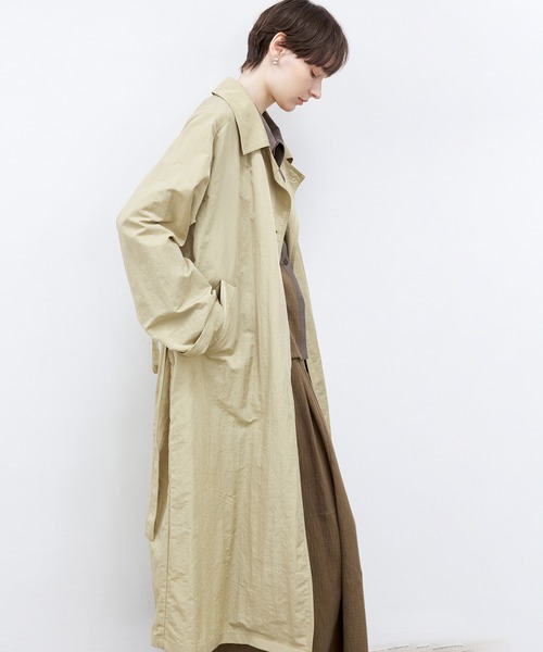 日本製 facetasm used加工変型ロングトレンチコートベージュ新品タグ付 FACETASM - 日本製 facetasm used加工変型ロングトレンチコート