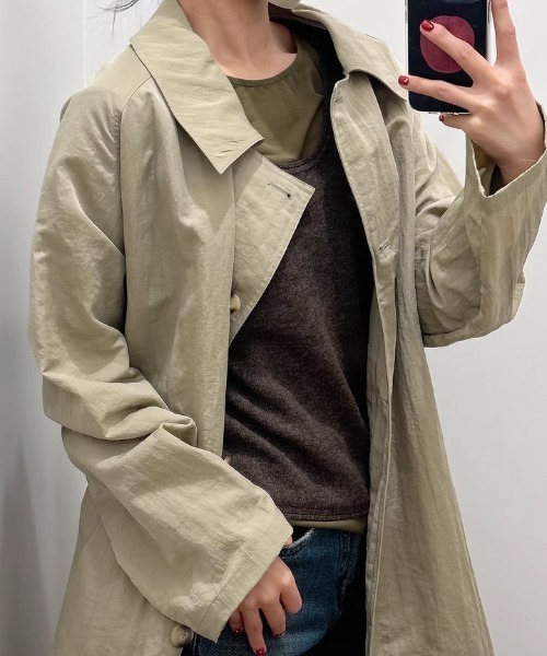 ヨシキヒシヌマ　ダッフルコート　絞り加工　ロング　コート　シワ加工 ヨシキヒシヌマ ダッフルコート 絞り加工 ロング コート シワ