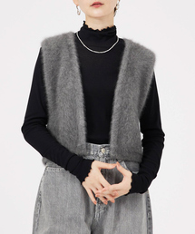 qualite | ﾗｸｰﾝﾌｫｯｸｽﾆｯﾄｼﾞﾚ(ベスト)