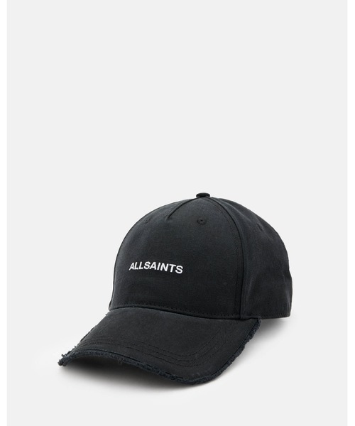BETHNAL FRAYED LOGO BASEBALL CAP | BETHNAL フレイド ロゴ ベースボール キャップ（キャップ）｜ALLSAINTS（オールセインツ）