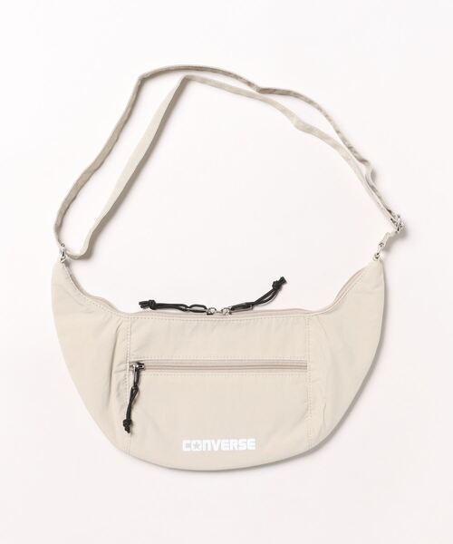 CONVERSE（コンバース）の「CONVERSE/コンバース　BANANA SHOULDER BAG（ショルダーバッグ・メンズ・ブラック/アイボリー/杢グレー・ONE SIZE）」の13枚目の写真