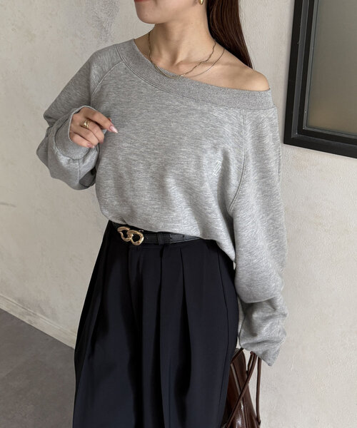 希少!!【V MADE】ロゴリブネックTEE【送関込】 Vネックニットベスト レディース(M パープル): 東京シャツ公式