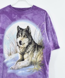 【ヴィンテージ古着】Y2K THE MOUNTAIN 狼 タイダイTシャツ
